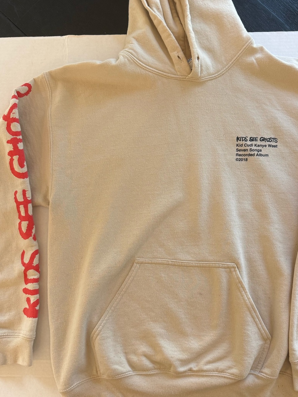 Kids See Ghosts Hoodie Kanye West Kid Cudi Takashi Murakami 2018 Men’s M